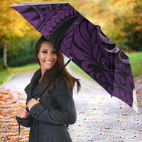 Purple Galaxy Polynesia Tribal Octopus Tattoo Umbrella Pikake Lei Polynesian Pattern LT14 - Polynesian Pride