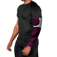Pink Galaxy Polynesia Tribal Octopus Tattoo Arm Sleeves Pikake Lei Polynesian Pattern LT14 - Polynesian Pride