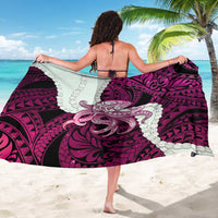 Pink Galaxy Polynesia Tribal Octopus Tattoo Sarong Pikake Lei Polynesian Pattern LT14 - Polynesian Pride