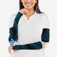 Blue Galaxy Polynesia Tribal Octopus Tattoo Arm Sleeves Pikake Lei Polynesian Pattern LT14 - Polynesian Pride