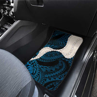 Blue Galaxy Polynesia Tribal Octopus Tattoo Car Mats Pikake Lei Polynesian Pattern LT14 - Polynesian Pride