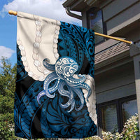 Blue Galaxy Polynesia Tribal Octopus Tattoo Garden Flag Pikake Lei Polynesian Pattern LT14 - Polynesian Pride