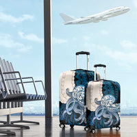 Blue Galaxy Polynesia Tribal Octopus Tattoo Luggage Cover Pikake Lei Polynesian Pattern LT14 - Polynesian Pride