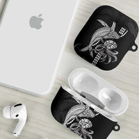 Kanaloa Aloha Hawaii AirPods Case Humpback Whale Octopus Tattoo Kakau Pattern LT14 - Polynesian Pride