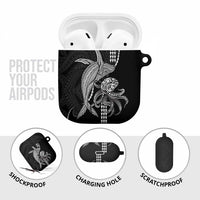 Kanaloa Aloha Hawaii AirPods Case Humpback Whale Octopus Tattoo Kakau Pattern LT14 - Polynesian Pride