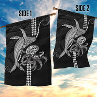 Kanaloa Aloha Hawaii Garden Flag Humpback Whale Octopus Tattoo Kakau Pattern LT14 - Polynesian Pride