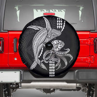 Kanaloa Aloha Hawaii Spare Tire Cover Humpback Whale Octopus Tattoo Kakau Pattern LT14 - Polynesian Pride