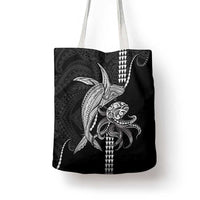 Kanaloa Aloha Hawaii Tote Bag Humpback Whale Octopus Tattoo Kakau Pattern LT14 - Polynesian Pride