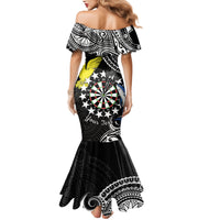 Personalised Cook Islands Darts Mermaid Dress Kuki Airani Tribal Pattern LT14 - Polynesian Pride