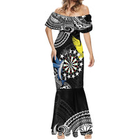 Personalised Cook Islands Darts Mermaid Dress Kuki Airani Tribal Pattern LT14 - Polynesian Pride
