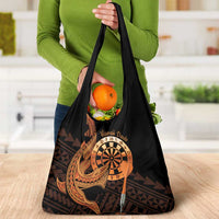 Aloha Hawaii Darts Grocery Bag Dart Board With Polynesian Shark - Gold LT14 - Polynesian Pride