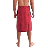 Personalised Vanuatu Darts Lavalava Happiness Is A Tight Threesome Sand Drawing Art LT14 - Polynesian Pride