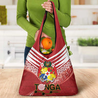 Tonga Darts Grocery Bag Tongan Ngatu Pattern LT14 - Polynesian Pride