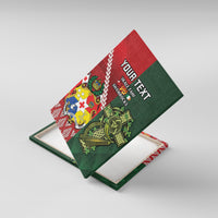 Custom Tonga And Ireland Rugby Canvas Wall Art Ikale Tahi With Shamrocks LT14 With Frame Red - Polynesian Pride