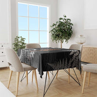 New Zealand Maripi Tablecloth Silver Fern Mix Aotearoa Maori Pattern LT14 - Polynesian Pride