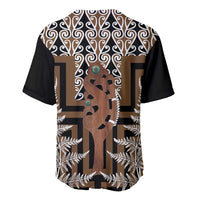 New Zealand Baseball Jersey Maori Maripi Knife With Poutama Art