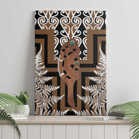 New Zealand Canvas Wall Art Maori Maripi Knife With Poutama Art LT14 - Polynesian Pride