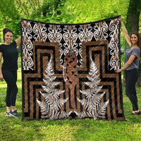 New Zealand Quilt Maori Maripi Knife With Poutama Art