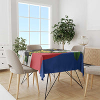 Personalised Philippines Carabao Tablecloth Filipino Sun Mix Sampaguita Flower LT14 - Polynesian Pride