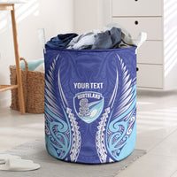 Northland 2026 Rugby Custom Laundry Basket NZ Maori Silver Fern