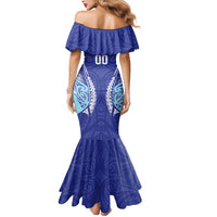 Northland 2026 Rugby Custom Mermaid Dress NZ Maori Silver Fern LT14 - Polynesian Pride