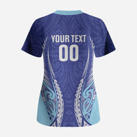 Northland 2026 Rugby Custom Scrub Top NZ Maori Silver Fern