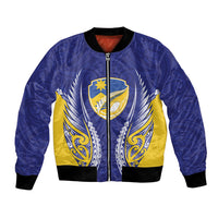 Otago 2026 Rugby Custom Bomber Jacket NZ Maori Silver Fern