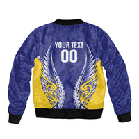 Otago 2026 Rugby Custom Bomber Jacket NZ Maori Silver Fern