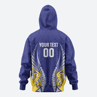 Otago 2026 Rugby Custom Hoodie NZ Maori Silver Fern LT14 - Polynesian Pride