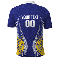 Otago 2026 Rugby Custom Polo Shirt NZ Maori Silver Fern LT14 - Polynesian Pride