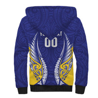 Otago 2026 Rugby Custom Sherpa Hoodie NZ Maori Silver Fern