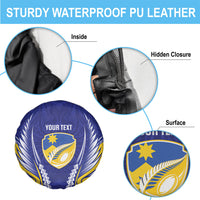 Otago 2026 Rugby Custom Spare Tire Cover NZ Maori Silver Fern