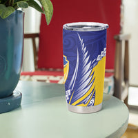 Otago 2026 Rugby Custom Tumbler Cup NZ Maori Silver Fern