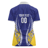 Otago 2026 Rugby Custom Women Polo Shirt NZ Maori Silver Fern