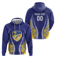 Otago 2026 Rugby Custom Zip Hoodie NZ Maori Silver Fern