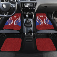 Southland 2026 Rugby Custom Car Mats NZ Maori Silver Fern