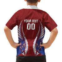 Southland 2026 Rugby Custom Kid Hawaiian Shirt NZ Maori Silver Fern