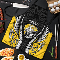Taranaki 2026 Rugby Custom Apron NZ Maori Silver Fern