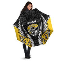 Taranaki 2026 Rugby Custom Umbrella NZ Maori Silver Fern