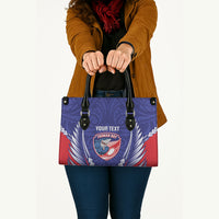 Tasman Bay 2026 Rugby Custom Leather Bag NZ Maori Silver Fern