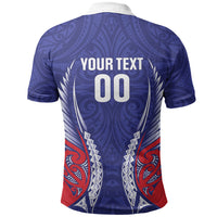 Tasman Bay 2026 Rugby Custom Polo Shirt NZ Maori Silver Fern LT14 - Polynesian Pride
