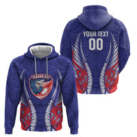 Tasman Bay 2026 Rugby Custom Zip Hoodie NZ Maori Silver Fern