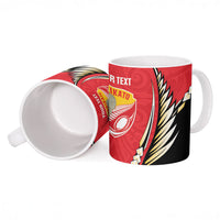 Waikato 2026 Rugby Custom Ceramic Mug NZ Maori Silver Fern