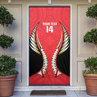 Waikato 2026 Rugby Custom Door Cover NZ Maori Silver Fern