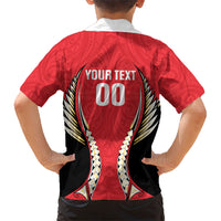 Waikato 2026 Rugby Custom Kid Hawaiian Shirt NZ Maori Silver Fern LT14 - Polynesian Pride