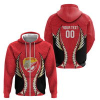 Waikato 2026 Rugby Custom Zip Hoodie NZ Maori Silver Fern LT14 - Polynesian Pride