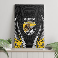 Wellington 2026 Rugby Custom Canvas Wall Art NZ Maori Silver Fern