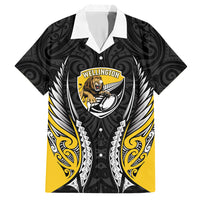 Wellington 2026 Rugby Custom Hawaiian Shirt NZ Maori Silver Fern