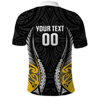 Wellington 2026 Rugby Custom Polo Shirt NZ Maori Silver Fern LT14 - Polynesian Pride