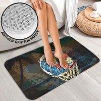 Aloha Hawaii Surfing Skull Bathroom Set Shaka Skeleton Ride The Waves LT14 - Polynesian Pride